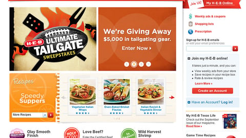 H-E-B 'Ultimate Tailgate' Carousel Ad
