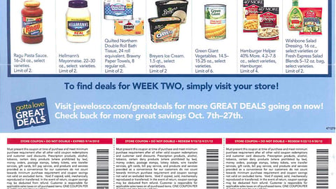 Jewel-Osco 'Daily Deals' Direct Mailer