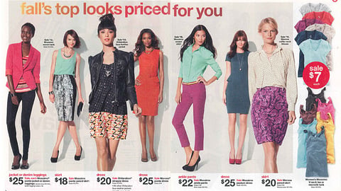 Target 'Fall's Top Looks' Feature