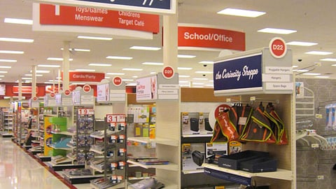 Target 'The Curiosity Shoppe' Endcap Display