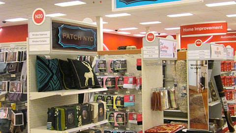 Target 'Patch NYC' Endcap Display