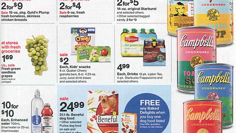Target Campbell's 'Warhol Soup' Feature