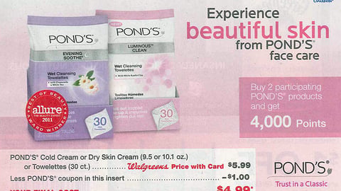 Pond's Walgreens 'Beautiful Skin' FSI