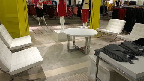 JCPenney Liz Claiborne Shop Seating Area