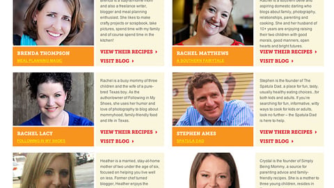 H-E-B 'Meal Maker Challenge' Blogger List
