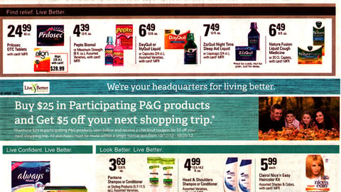 A&P P&G 'Live Better' Feature