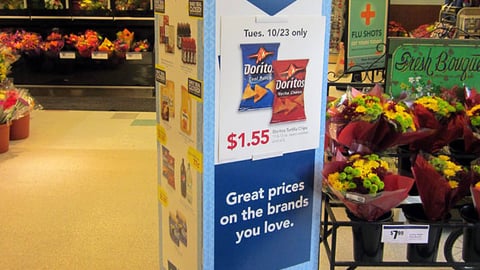Acme 'Daily Deals' Standee