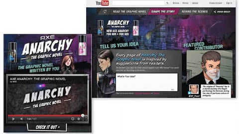 Axe Anarchy YouTube Graphic Novel 