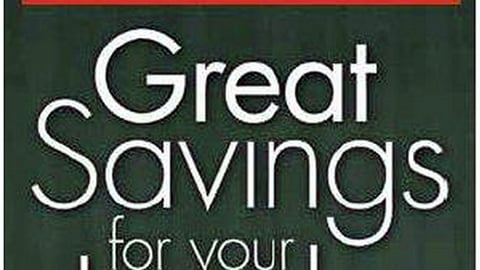 Food Lion 'Back to School Savings' Facebook Update