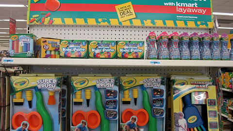 Kmart Back to School Endcap Header
