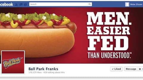 Ball Park Hot Dogs Facebook Page