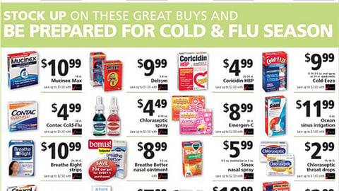 Winn-Dixie Cold & Flu Feature