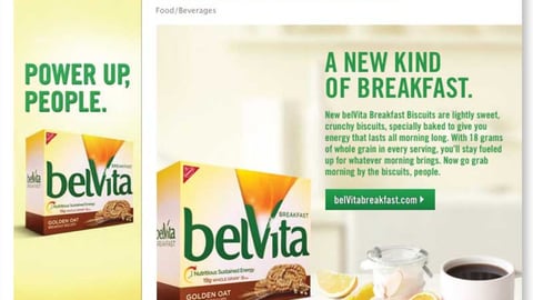 Kraft Belvita Biscuits Facebook Page