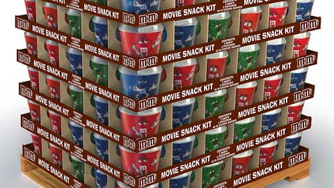 M&M's 'Movie Snack Kit' Pallet