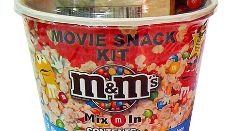 M&M's 'Movie Snack Kit' Bucket