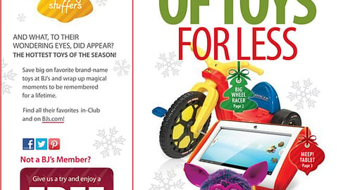 BJ's 'Bundles of Toys' Catalog Cover