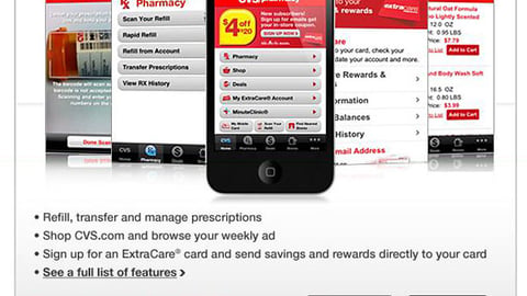 CVS 'New Mobile App' Email