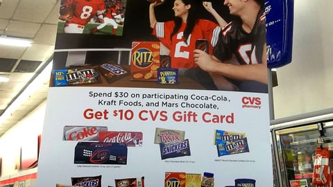 CVS 'Big Game Taste' Pole Topper
