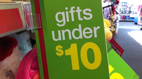 CVS 'Gifts Under $10' Violator