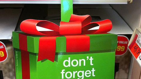 CVS 'Don't Forget the Batteries' Dangler