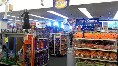 CVS Halloween Merchandising