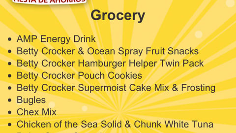 Kroger 'Cart Buster' Mobile List