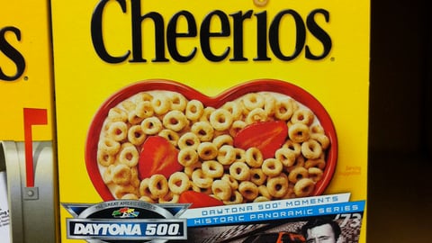 Cheerios Kroger Daytona 500 Packaging