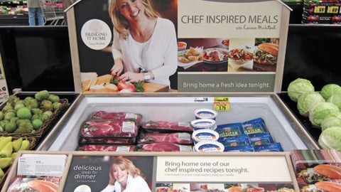 Chef Inspired Meals Display