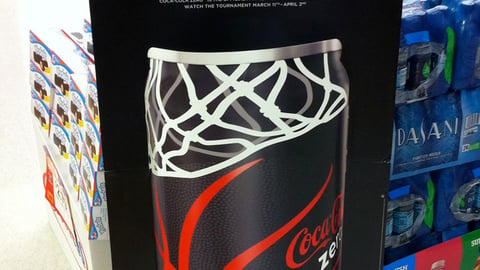 Coke Zero 'Enjoy More Madness' Standee