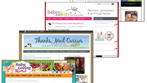 Walmart 'Ice Cream Social' Online Sampling
