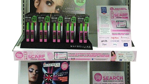 Rite Aid 'Glam Camp' Endcap
