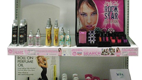 Rite Aid 'Glam Camp' Endcap