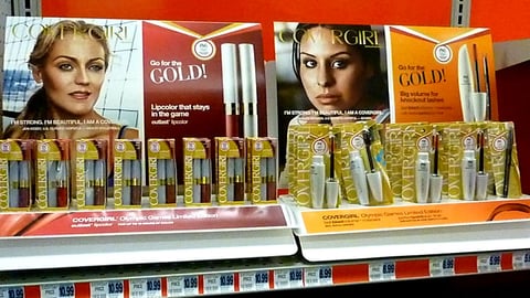 CoverGirl 'Go for the Gold' Shelf Trays