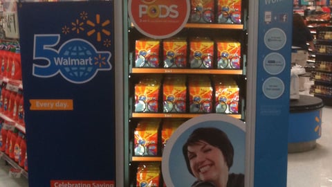 P&G Freebie Machine Sampling Kiosk