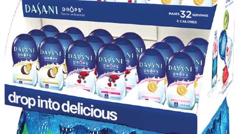 Dasani Drops Floorstand