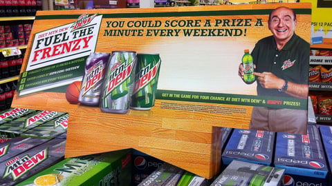 Diet Mountain Dew 'Fuel the Frenzy' Case Header