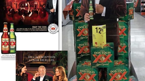 Dos Equis Halloween Displays