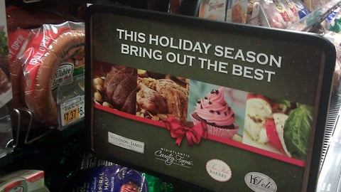 Food Emporium 'Bring Out the Best' Framed Sign