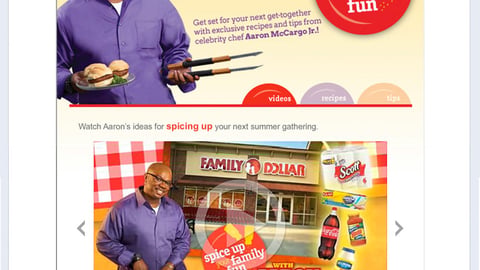 Family Dollar 'Spice Up' Facebook Page