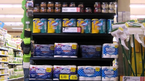 Fry's 'Game Day Greats' Endcap