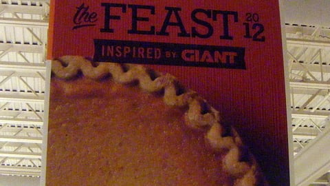 Giant-Carlisle 'The Feast 2012' Ceiling Sign