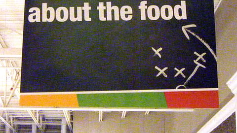 Giant-Carlisle 'All About the Food' Ceiling Signs