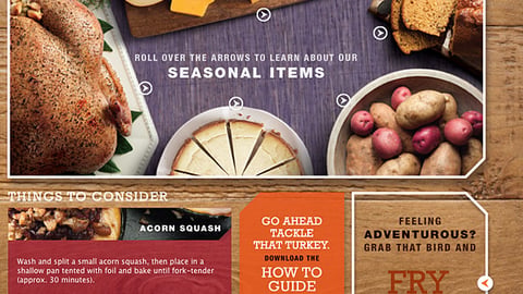 Giant-Landover 'The Feast 2012' Landing Page