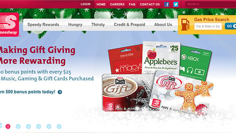 Speedway.com 'Gift Giving' Carousel Ad