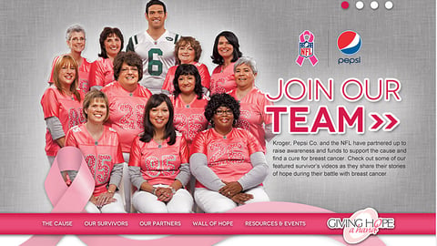 Kroger 'Giving Hope a Hand' Home Page
