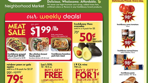 Fresh & Easy Holiday Food Drive Feature