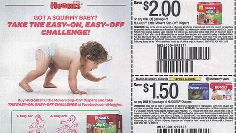 Huggies 'Squirmy Baby' FSI