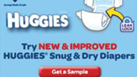 Huggies Sam's Club Localized Digital Ad