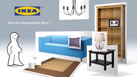 IKEA 'Life Improvement Store' Graphic