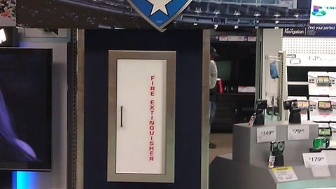 Sears 'Ultimate Football' Ceiling Banner